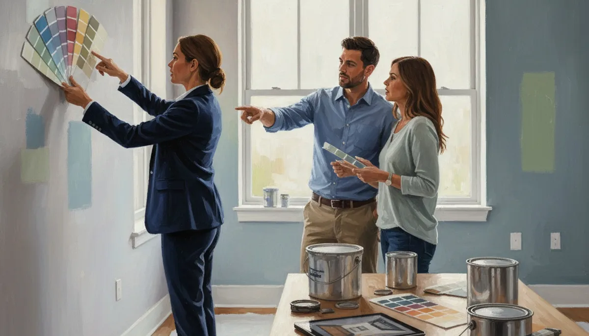 Dallas color consultation for painting services in Dallas, TX with expert shade selection advice