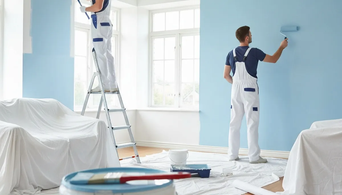 Interior house painting service in Dallas, TX by Dallas Paint Pros