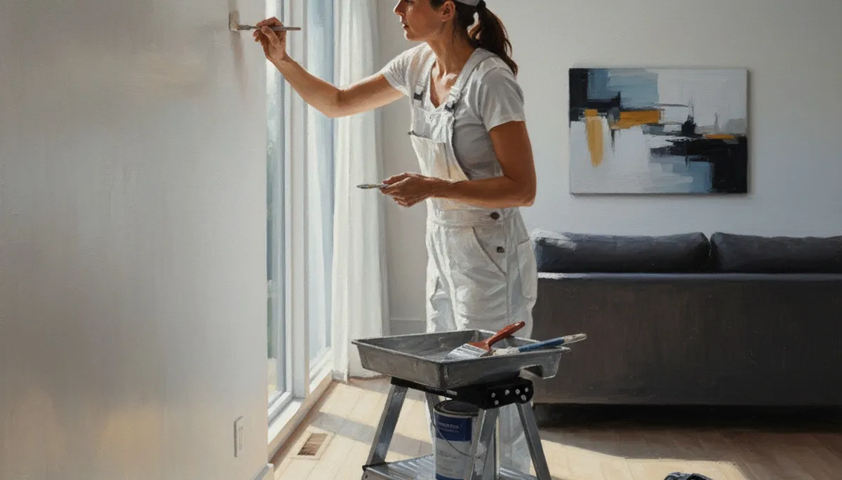 Dallas, TX paint touch-up for interior and exterior scuffs, chips, and fading by Dallas Paint Pros
